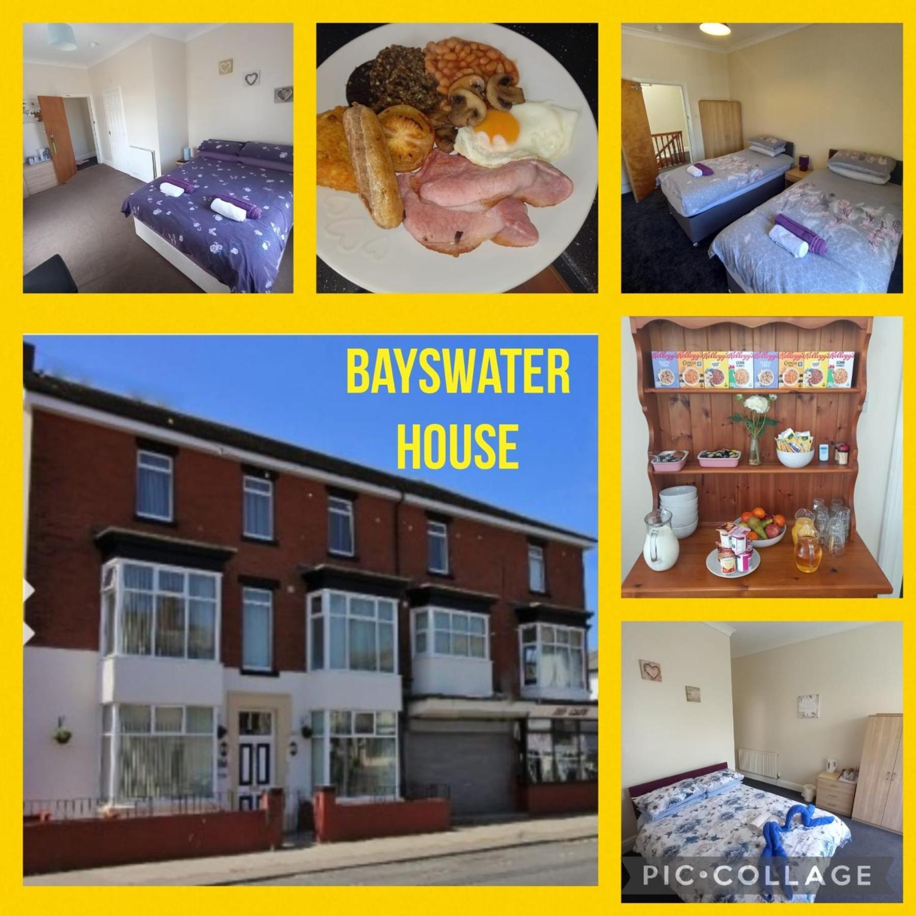Bayswater House Bed & Breakfast Blackpool Luaran gambar